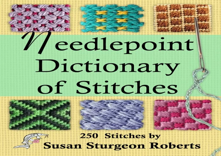 needlepoint dictionary of stitches download