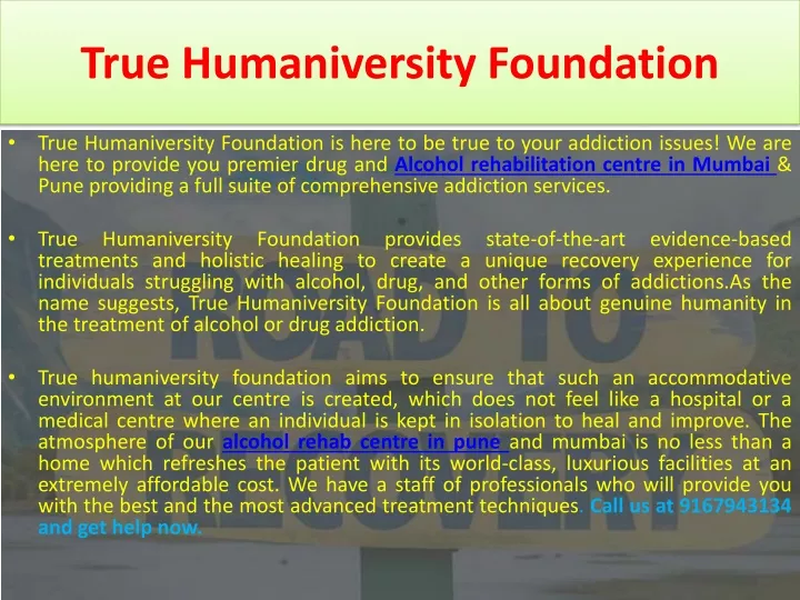 true humaniversity foundation
