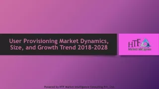 user provisioning market dynamics size and growth
