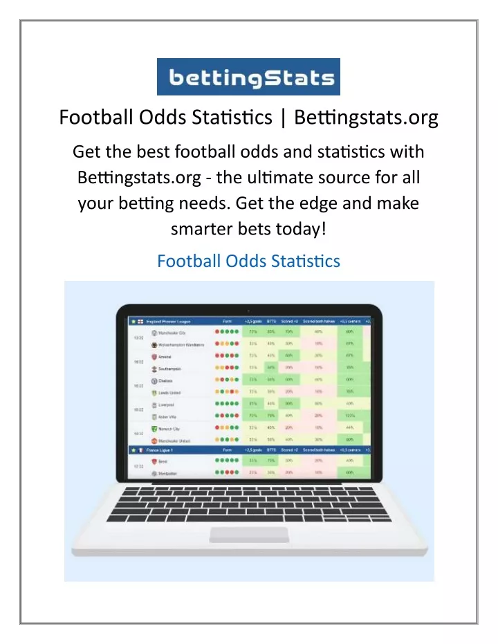 football odds statistics bettingstats org