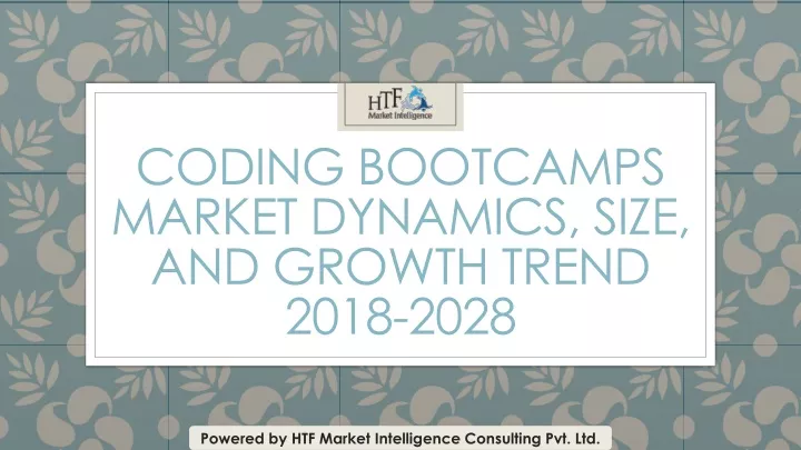 coding bootcamps market dynamics size and growth