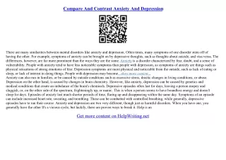 comparison essay outline example