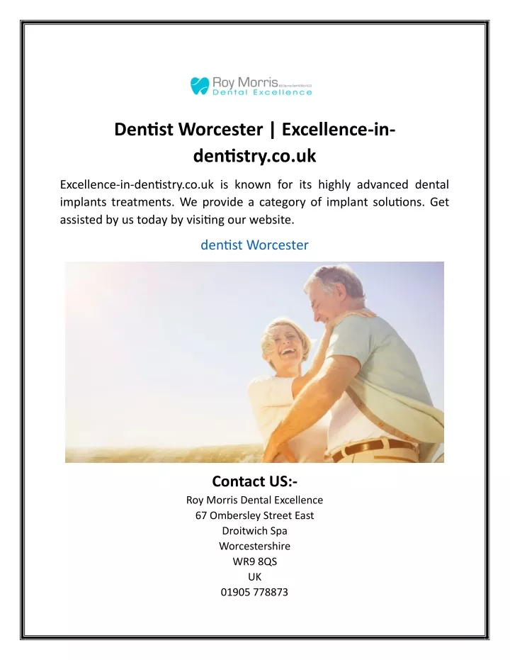 dentist worcester excellence in dentistry co uk