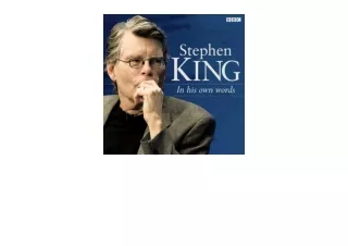 Ebook download Stephen King in His Own Words for android