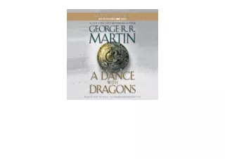 Download A Dance with Dragons A Song of Ice and Fire Book 5 for android