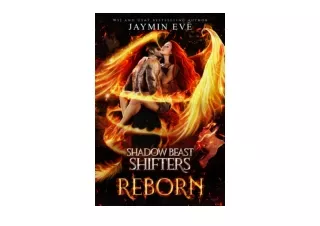 Kindle online PDF Reborn Shadow Beast Shifters Book 3 for ipad