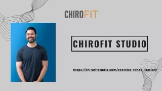 Exercise Rehabilitation Services Chatsworth | Chirofitstudio.com