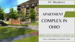 Apartment complex in Ohio - VC Meadows