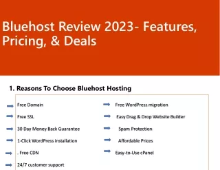 Bluehost Review 2023- GRAB UPTO 75% OFF DEAL