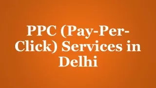 ppc pay per click services in delhi
