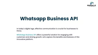 Revolutionise Customer Communication with WhatsApp Business API