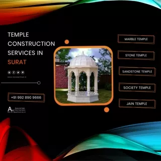 Temple Construction in Surat - WhatsApp 9928909666