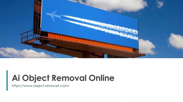 ai object removal online