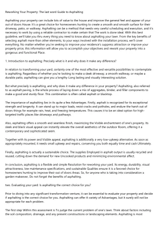 reworking your property the last word guide