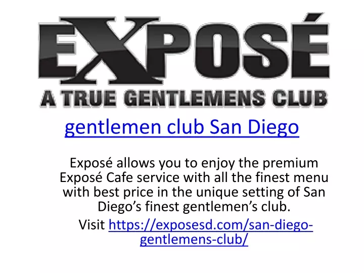 gentlemen club san diego