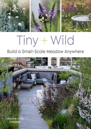 $PDF$/READ/DOWNLOAD Tiny and Wild: Build a Small-Scale Meadow Anywhere