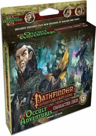 DOWNLOAD/PDF Pathfinder Adventure Card Game: Occult Adventures Character Deck 2