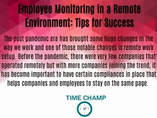 Employee Monitoring in a Remote Environment: Tips for Success
