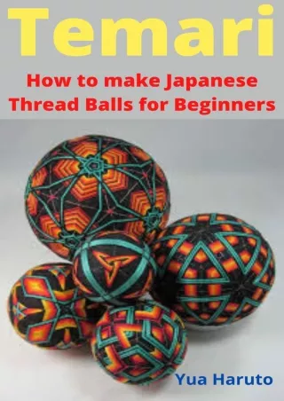 PDF_ Temari : How to make Japanese Thread Balls for Beginners