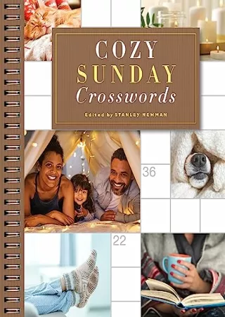 [PDF READ ONLINE] Cozy Sunday Crosswords (Sunday Crosswords)