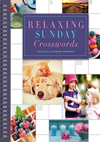 $PDF$/READ/DOWNLOAD Relaxing Sunday Crosswords