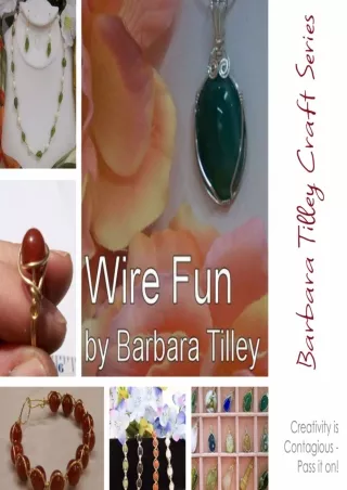 Download Book [PDF] Wire Fun: A step by step guide to beginning wire wrapping (Barbara Tilley Craft Series Book 1)