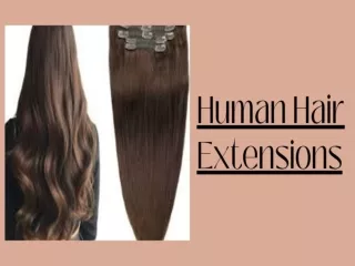Elevate Your Confidence with Genuine Human Hair Extensions