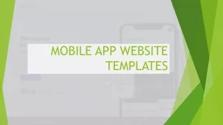 Mobile Website App Templates | MG Technologies