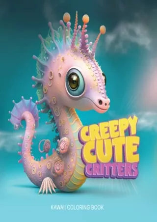 [READ DOWNLOAD] Creepy Cute Critters Kawaii Coloring Book:: A Collection of Spooky, Whimsical Creatures in Pastel and Ho