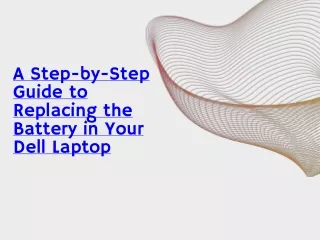 a step by step guide to replacing the battery