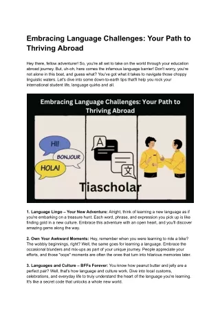 Embracing Language Challenges_ Your Path to Thriving Abroad