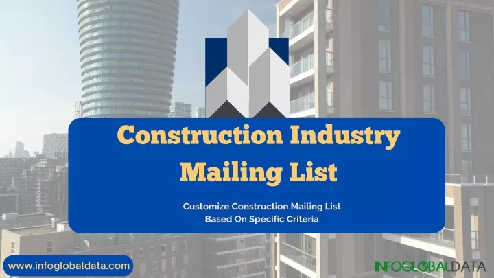 construction industry mailing list based