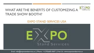 what are the benefits of customizing a trade show booth