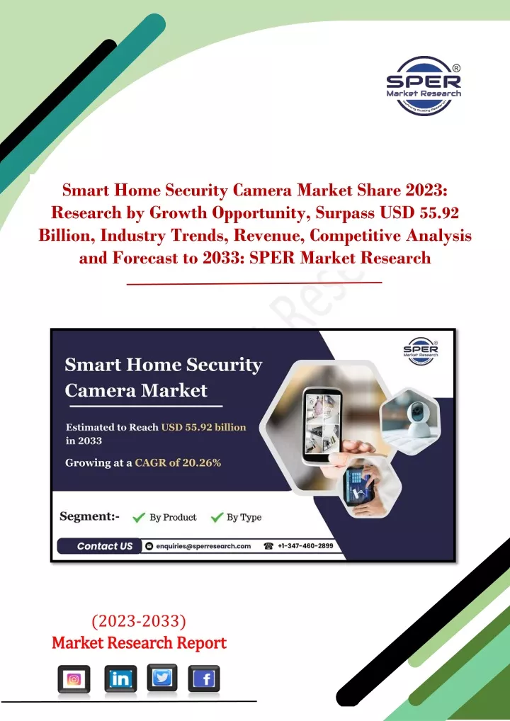 smart home security camera market share 2023