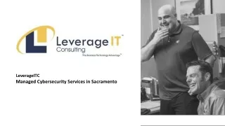 LeverageITC - Managed Cybersecurity Services in Sacramento