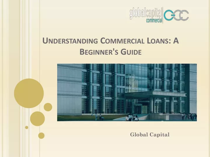 understanding commercial loans a beginner s guide