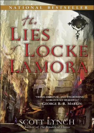 $PDF$/READ/DOWNLOAD The Lies of Locke Lamora (Gentleman Bastards, Book 1)
