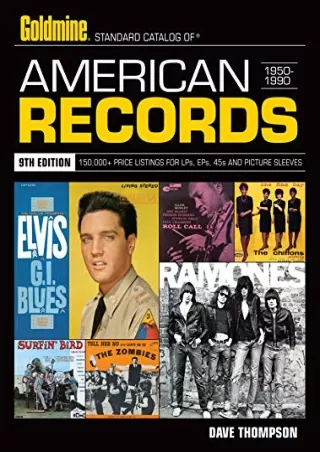 DOWNLOAD/PDF Standard Catalog of American Records 1950-1990