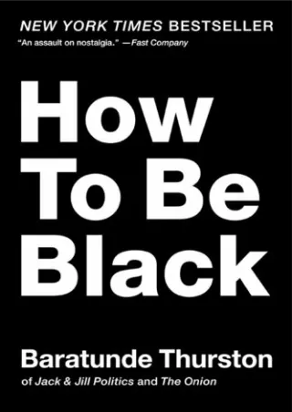 PDF_ How to Be Black