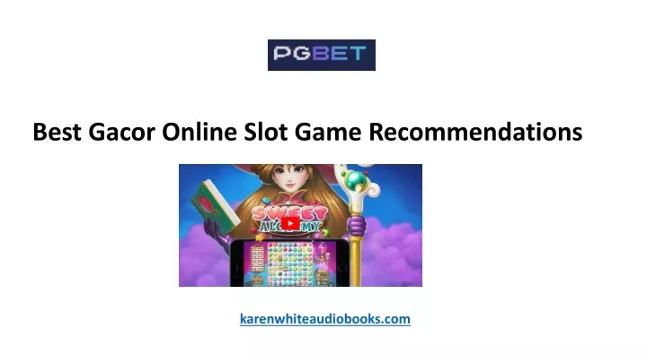 best gacor online slot game recommendations