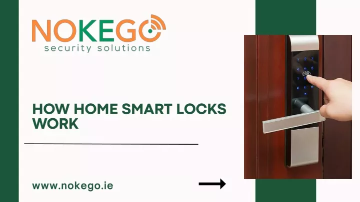 how home smart locks work