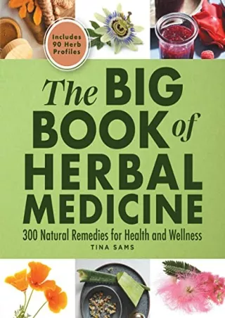 [PDF READ ONLINE] The Big Book of Herbal Medicine: 300 Natural Remedies for Health and Wellness