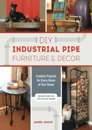 DOWNLOAD/PDF DIY Industrial Pipe Furniture and Decor: Creative Projects for Every Room of Your Home