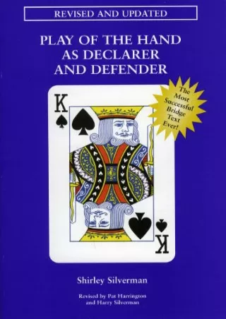 READ [PDF] Play of the Hand as Declarer & Defender