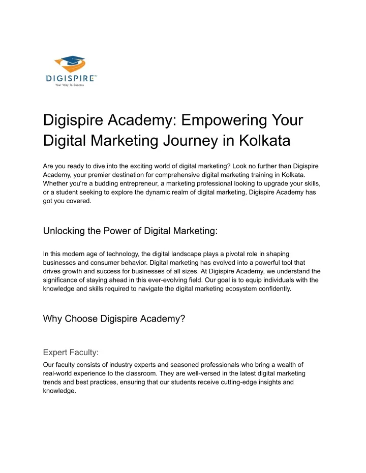 digispire academy empowering your digital