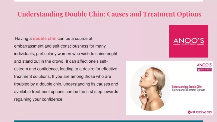 understanding double chin causes and treatment options