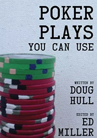 PDF_ Poker Plays You Can Use
