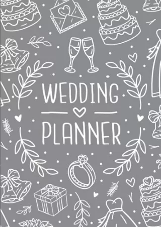 [PDF READ ONLINE] Wedding Planner Book & Organizer for the Bride: Wedding Contacts, Wedding Budget, Expense Tracker, Sea