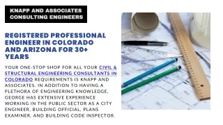 Professional Engineering Consultants In Colorado For Civil & Structural Solutions