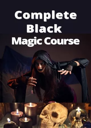 $PDF$/READ/DOWNLOAD Complete Black Magic Course: How to Use Black Magic Spells Enemy